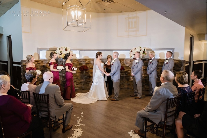 1705 East indoor wedding ceremony