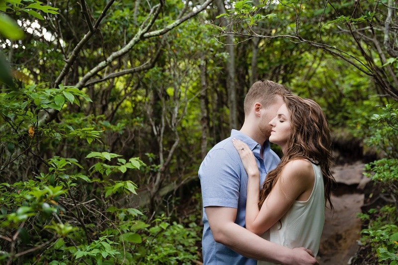 Grandfather Mountain NC Engagement