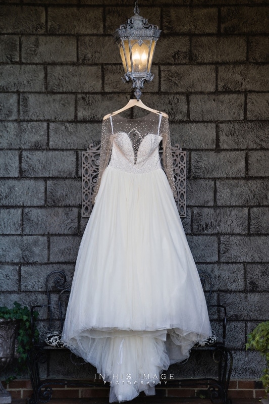 Barclay Villa wedding | gown