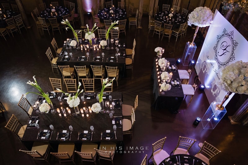 Barclay Villa wedding | wedding reception