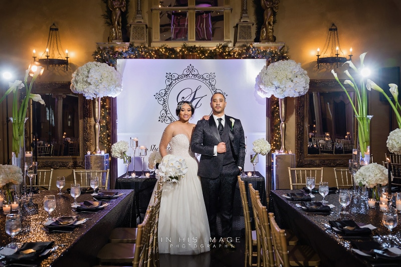 Barclay Villa wedding | Bride & Groom Portrait