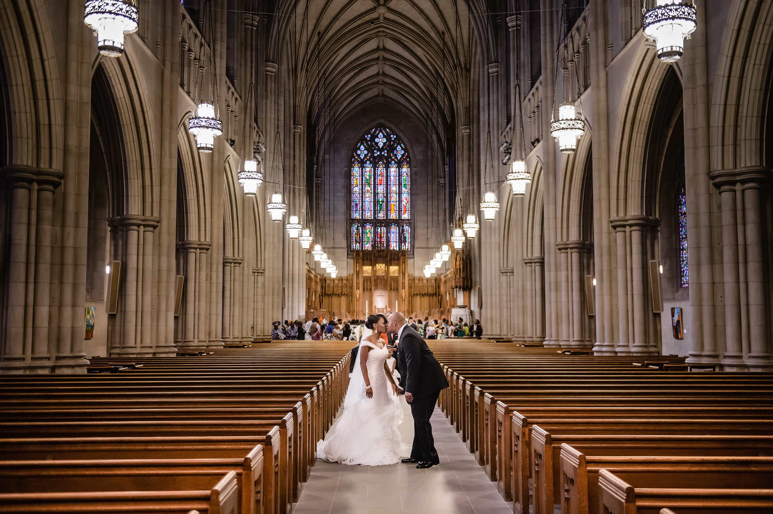 Duke University Chapel Wedding Photographer