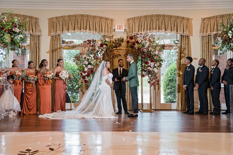 The Magnolia Room Wedding Ceremony