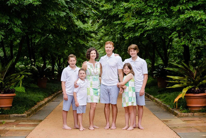 Duke Gardens family photos